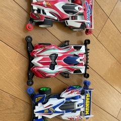 ミニ四駆　3つ