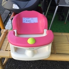Richell　バスチェア（ピンク）の画像