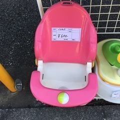 Richell　バスチェア（ピンク）
