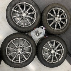 225/55R17 🛞goodyear 冬用4本セット スタッド...
