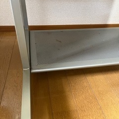 パソコンデスク（座卓）キャスター付きの画像
