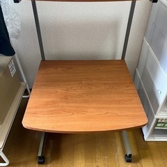 パソコンデスク（座卓）キャスター付きの画像