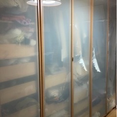 壁面クローゼット　IKEA 
