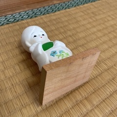 陶器製の置物（人形）の画像