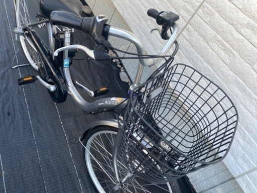【バッテリー実力容量81～100％】ブリヂストン アシスタ 電動自転車 充電器付属