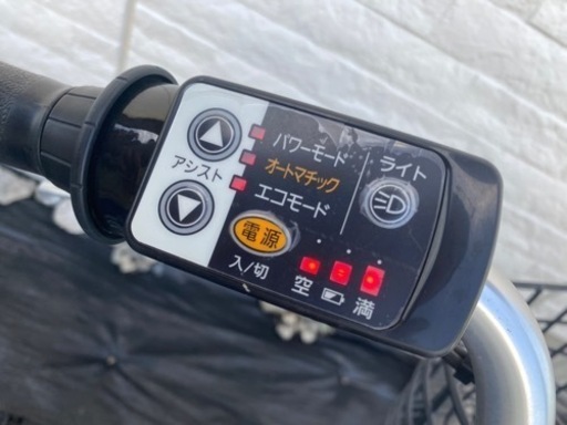 【バッテリー実力容量81～100％】ブリヂストン アシスタ 電動自転車 充電器付属
