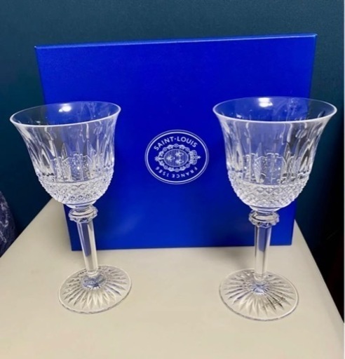 サンルイ　St.Louisトミ ークリスタルワイングラス　2本セット
