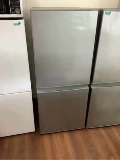 アクア　AQR-13J-S 冷蔵庫 ブラッシュシルバー [2ドア /右開きタイプ /126L] リサイクルショップ宮崎屋　佐土原店　24.6.22F