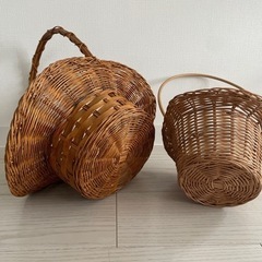 カゴ　バスケット　2個セットの画像