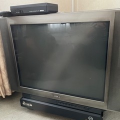SONY 29型ブラウン管テレビ　チューナー付き