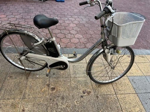 Panasonic電動アシスト自転車　バッテリー、充電器付き