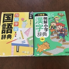 ★小学館国語辞典&三省堂漢字辞典2冊セット
