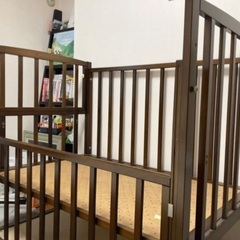 ベビーベッド【国産メーカーヤマサキ】ツーオープン＆ハイタイプ