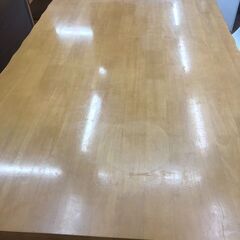 ▼値下げ▼ダイニングテーブル ニトリ 幅150cm 💳自社配送時🌟代引き可💳※現金、クレジット、スマホ決済対応※【送料に設置込】の画像