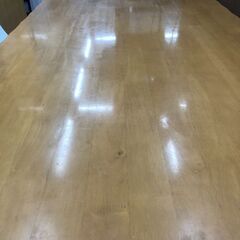 ▼値下げ▼ダイニングテーブル ニトリ 幅150cm 💳自社配送時🌟代引き可💳※現金、クレジット、スマホ決済対応※【送料に設置込】の画像