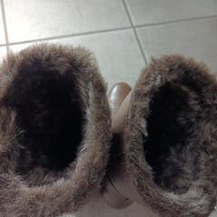 レザーブーツの画像
