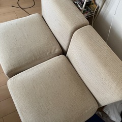 無地良品　1人掛けソファ X 2の画像