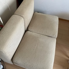 無地良品　1人掛けソファ X 2の画像