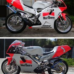 ヤマハ　TZR250 3XV マルボロカラー　NSR RGVの画像