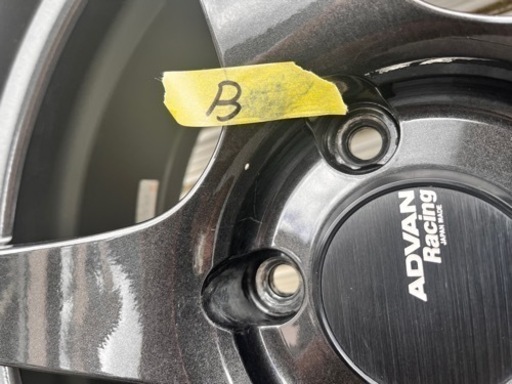 値下げアドバンレーシング TC-4 18インチ 8.5J +51 5H PCD114.3