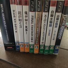 PS3 ソフト10本の画像