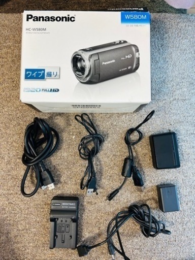 W580M ビデオカメラ　お値段見直しました
