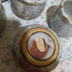 志野焼　湯飲み　小ぶり　5客の画像