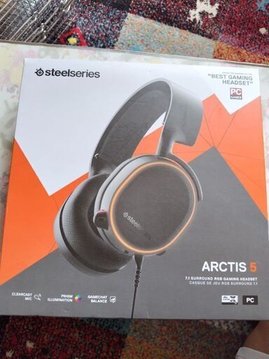 steelseries  ゲーミングヘッドセット　ARCTIS5