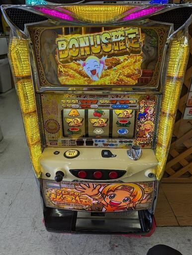 パチスロ実機 クレアの秘宝伝～はじまりの扉と太陽の石～ コイン不要機 ID：126-012424-007