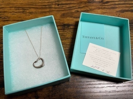 ティファニー　オープンハート　ネックレス