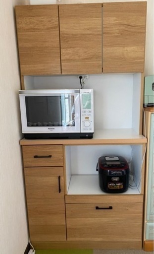 木目調　食器棚(値下げしました！)