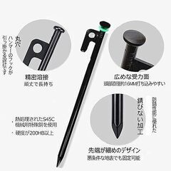 新品 ペグ 8本セット 40㎝　テント　鍛造ペグ テント用ペグ ぺぐ スチールペグ ソリッドステーク スノーピーク ペグ ペグ　まとめ買い歓迎　卸ます　アマゾン引き上げ商品　倒産品　ネット商材　卸ます　転売　アマゾン引き上げ商品　卸し　問屋　倒産品　転売OK　ネット商材　アマゾン　商品　景品　コンペの画像