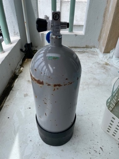 スキューバ　ダイビング　タンク　スチール10Ｌ