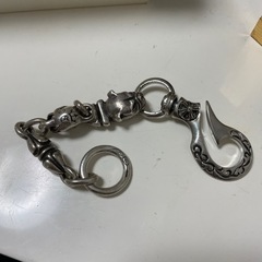 シルバーキーホルダーの画像