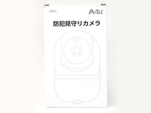【新品】 Artec アーテック 防犯見守りカメラ Wi-Fi 屋内専用 ペット 防犯 お留守番 008657