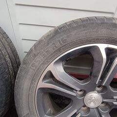 プジョー208純正アルミホイール 4本　16✕6J +23 PCD108の画像