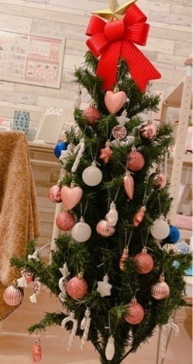 クリスマスツリー 飾り一式お付けします