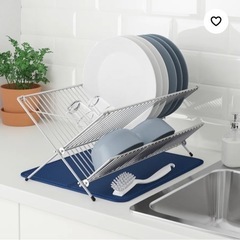 IKEA 折り畳み水切りラック KVOT クヴォート