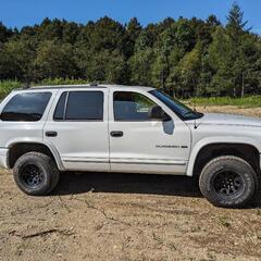 最終値下2001y DODGE デュランゴ SLT 4X4 5.2L V8 貨物登録の画像