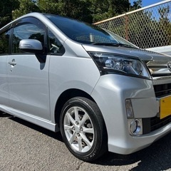 平成25年 ムーヴ ｶｽﾀﾑX LA100S シルバー 走行19...
