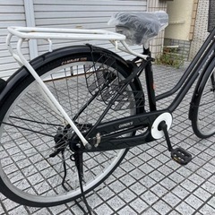 26インチ自転車】LEDオートライト仕様 変速なし 前後タイヤ、チューブ