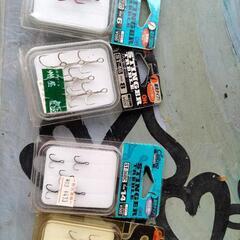 釣具　新品リール　フック他の画像