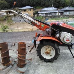 耕運機　三菱テーラー MS 65　実働　抵抗棒、六角ローター付き　お買い得品の画像