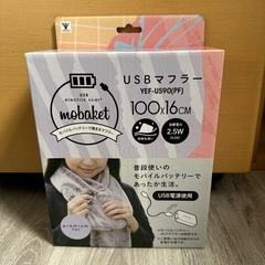 【新品・未開封】山善 (YAMAZEN) USBマフラー