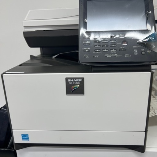 新品インク付き！SHARP MX-C302W コピー機FAX機能あり