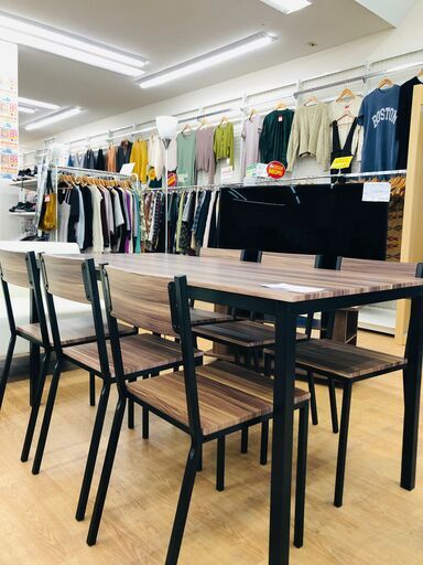 ★ジモティ割あり★  6人掛けダイニングセット  W160×D80×H76 クリーニング済み SJ3503 ☆ジモティ割あり☆ 6人掛けダイニングセット W160×D80×H76 クリーニング