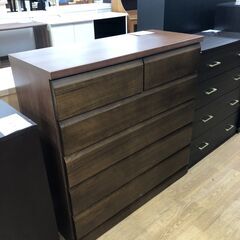 ★ジモティ割あり★  タンス  W99×D40×H100 クリー...