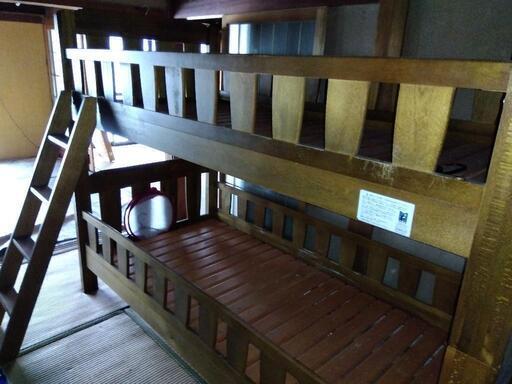 受け渡し予定者あり　二段ベッド　取り置き期間短め
