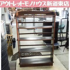 和家具 棚 古民家 5段 幅92cm ディスプレイ棚 くさび棚 札幌市東区 新道東店