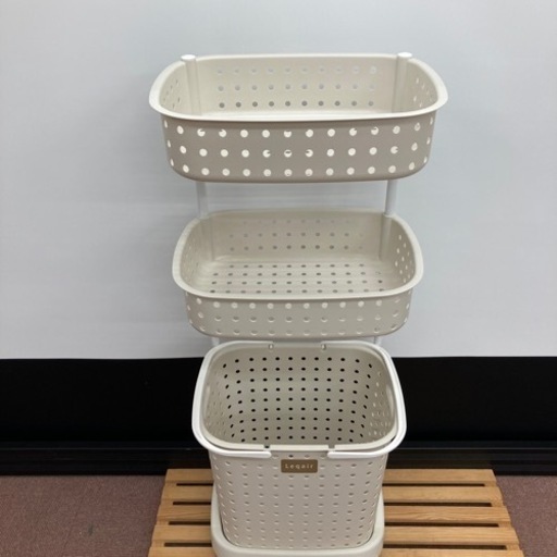 ★美品★ランドリーバスケット　3段